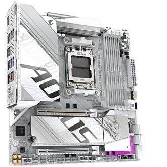 Gigabyte B850M AORUS ELITE WIFI6E ICE desktop alaplap microATX