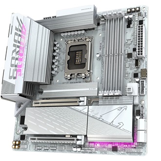 Gigabyte B860M AORUS ELITE WIFI6E ICE desktop alaplap microATX