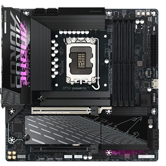 Gigabyte B860M AORUS ELITE WIFI6E desktop alaplap microATX