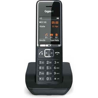 Gigaset Comfort 550 DECT vezeték nélküli asztali telefon fekete