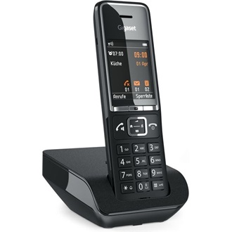 Gigaset Comfort 550 DECT vezeték nélküli asztali telefon fekete