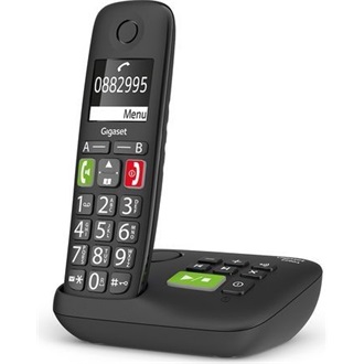 Gigaset E290A vezeték nélküli asztali telefon fekete