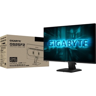 Gigabyte GS25F2A 24.5" IPS LED gaming monitor fekete 200Hz FreeSync Premium