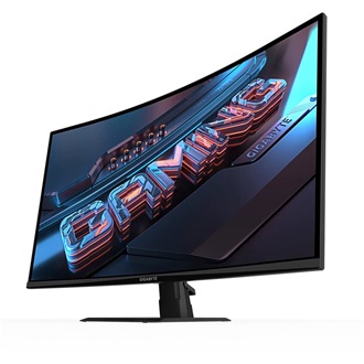 Gigabyte GS32QC 31.5" ívelt VA LED gaming monitor fekete 170Hz FreeSync Premium