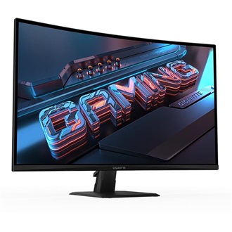 Gigabyte GS32QC 31.5" ívelt VA LED gaming monitor fekete 170Hz FreeSync Premium