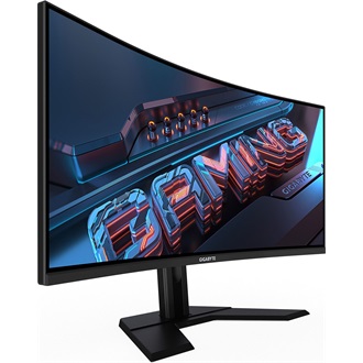 Gigabyte GS34WQCA 34" ívelt VA LED gaming monitor fekete 120Hz FreeSync Premium