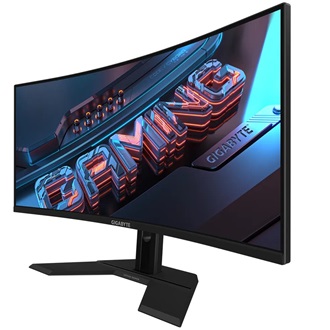 Gigabyte GS34WQC 34" ívelt VA LED gaming monitor fekete 135Hz FreeSync Premium