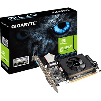 Gigabyte GeForce GT 710 2GB DDR3 64-bit grafikus kártya