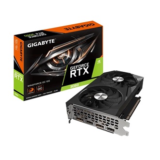 Gigabyte GeForce RTX 3060 WindForce2 OC 12GB GDDR6 192-bit grafikus kártya