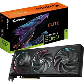 Gigabyte GeForce RTX 5060 Aorus Elite 8GB GDDR7 128-bit grafikus kártya