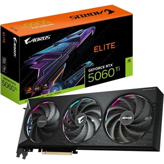 Gigabyte GeForce RTX 5060 Ti Aorus Elite 16GB GDDR7 128-bit grafikus kártya