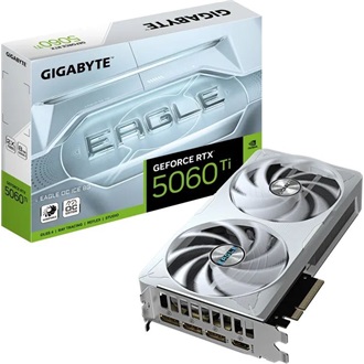 Gigabyte GeForce RTX 5060 Ti Eagle Ice OC 8GB GDDR7 128-bit grafikus kártya