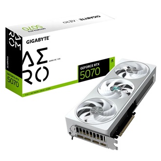 Gigabyte GeForce RTX 5070 Aero OC 12GB GDDR7 192-bit grafikus kártya