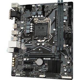 Gigabyte H410M H V2 desktop alaplap microATX (csak LGA1200-G10 támogatás)