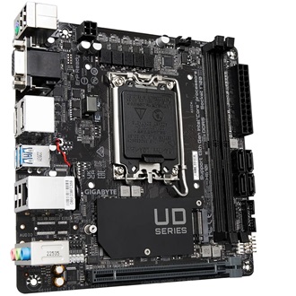 Gigabyte H610I desktop alaplap Mini-ITX