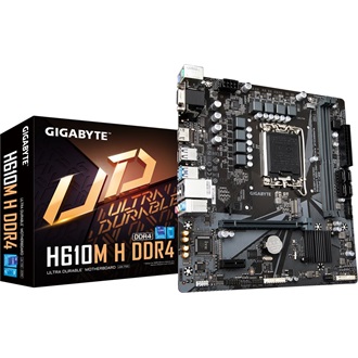 Gigabyte H610M H DDR4 desktop alaplap microATX