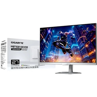 Gigabyte M27Q2 QD ICE 27" Quantum Dot IPS LED gaming monitor fehér 210Hz G-Sync