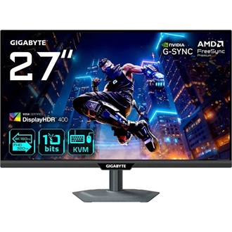 Gigabyte M27UP 27" IPS LED gaming monitor fekete 160Hz (USB-C: 18W)