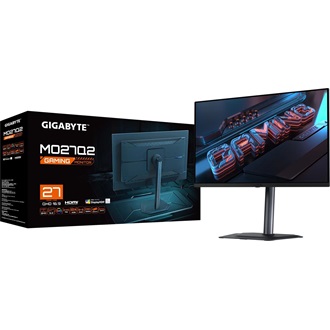 Gigabyte MO27Q2 27" Quantum Dot OLED gaming monitor fekete 240Hz FreeSync Premium Pro (USB-C: 18W)