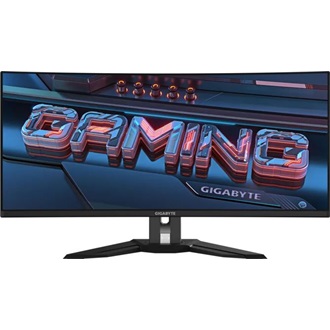 Gigabyte MO34WQC2 34" ívelt Quantum Dot OLED gaming monitor szürke 240Hz FreeSync Premium Pro
