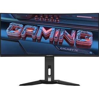 Gigabyte MO34WQC2 34" ívelt Quantum Dot OLED gaming monitor szürke 240Hz FreeSync Premium Pro