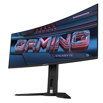 Gigabyte MO34WQC 34" ívelt Quantum Dot OLED gaming monitor szürke 175Hz FreeSync Premium Pro