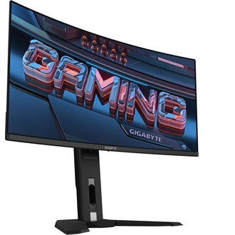 Gigabyte MO34WQC 34" ívelt Quantum Dot OLED gaming monitor szürke 175Hz FreeSync Premium Pro