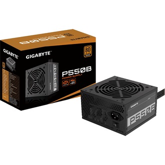 Gigabyte P550B ATX desktop tápegység 550W 80+ Bronze BOX