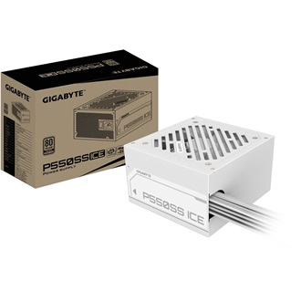 Gigabyte P550SS ICE ATX desktop tápegység 550W 80+ Silver BOX