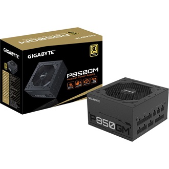 Gigabyte P850GM ATX gaming tápegység 850W 80+ Gold BOX