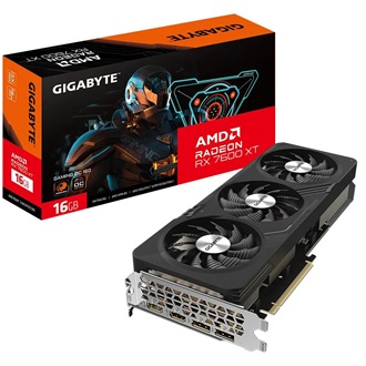 Gigabyte Radeon RX 7600 XT Gaming OC 16GB GDDR6 128-bit grafikus kártya