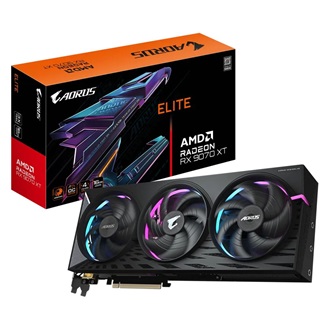 Gigabyte Radeon RX 9070 XT Aorus Elite 16GB GDDR6 256-bit grafikus kártya
