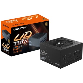 Gigabyte UD750GM PG5 ATX silent desktop tápegység 750W 80+ Gold BOX