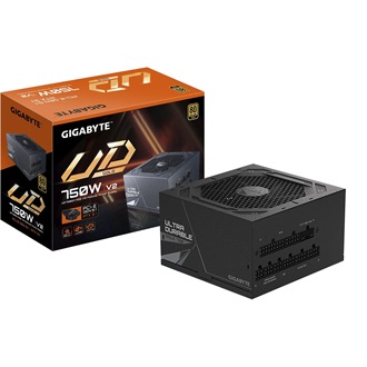 Gigabyte UD750GM PG5 V2 ATX desktop tápegység 750W 80+ Gold BOX