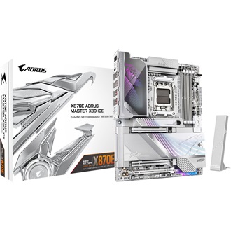 Gigabyte X870E AORUS MASTER X3D ICE desktop alaplap ATX