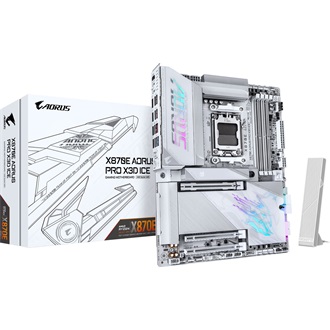 Gigabyte X870E AORUS PRO X3D ICE desktop alaplap ATX