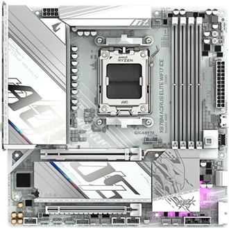 Gigabyte X870M AORUS ELITE WIFI7 ICE desktop alaplap microATX