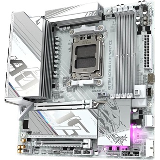 Gigabyte X870M AORUS ELITE WIFI7 ICE desktop alaplap microATX