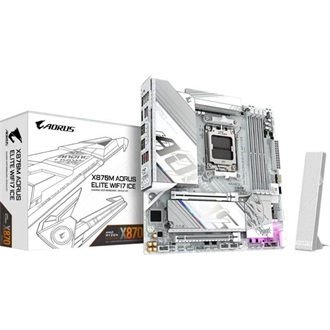 Gigabyte X870M AORUS ELITE WIFI7 ICE desktop alaplap microATX