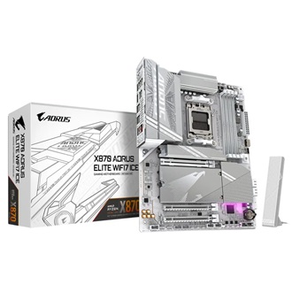 Gigabyte X870 AORUS ELITE WIFI7 ICE desktop alaplap ATX