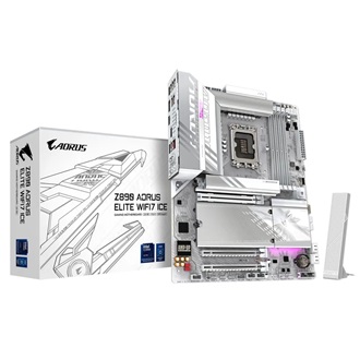 Gigabyte Z890 AORUS ELITE WIFI7 ICE desktop alaplap ATX