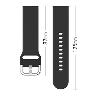 Gigapack pótszíj univerzális, szilikon, FEKETE