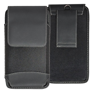 Gigapack tok álló, bőr hatású univerzális, 6.5" méret, FEKETE