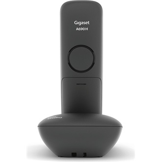 Gigaset A690HX ECO DECT vezeték nélküli asztali telefon ezüst-fekete