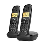 Gigaset DESK Basic 100 Duo vezeték nélküli asztali telefon fekete