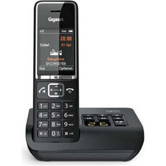 Gigaset ECO DECT Comfort 550A vezeték nélküli asztali telefon fekete