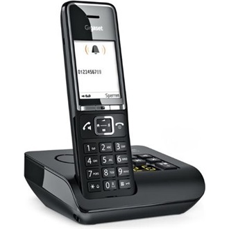 Gigaset ECO DECT Comfort 550A vezeték nélküli asztali telefon fekete