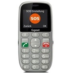 Gigaset GL390 Senior Dual SIM mobiltelefon szürke