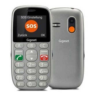 Gigaset GL390 Senior Dual SIM mobiltelefon szürke