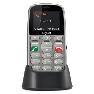 Gigaset GL390 Senior Dual SIM mobiltelefon szürke